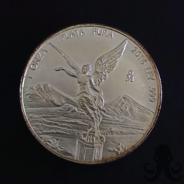 Anverso de Onza Libertad de Plata — 2016