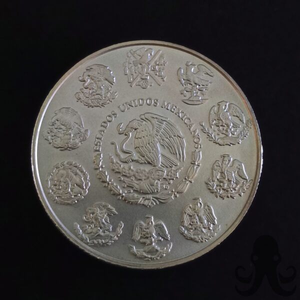Reverso de Onza Libertad de Plata — 2016